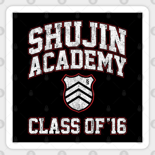 Shujin Academy Class of 16 Sticker by huckblade